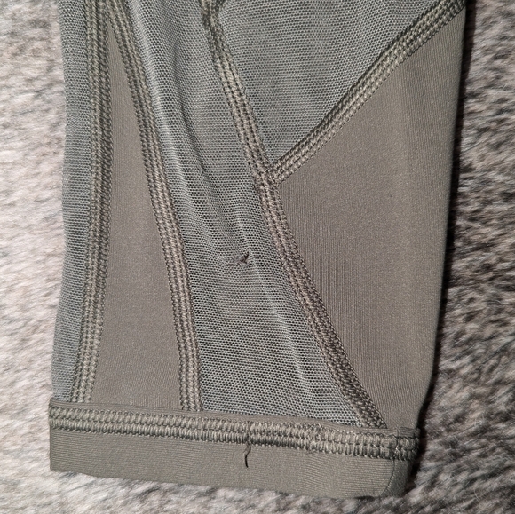 Lululemon Wunder Under Hi-Rise Tight Mesh Green Women's 6 - Picture 11 of 12